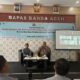 Guru Besar Psikologi Universitas Gajah Mada, Prof. Drs. Koentjoro, M.Bsc., Ph.D., Psikolog, didampingi Ketua APSIFOR Wilayah Aceh, Haiyun Nisa., M.Psi. Waspada/ist