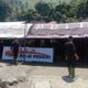 PERSONEL Polres Humbahas mendirikan beberapa posko di lokasi banjir. Waspada/Ist