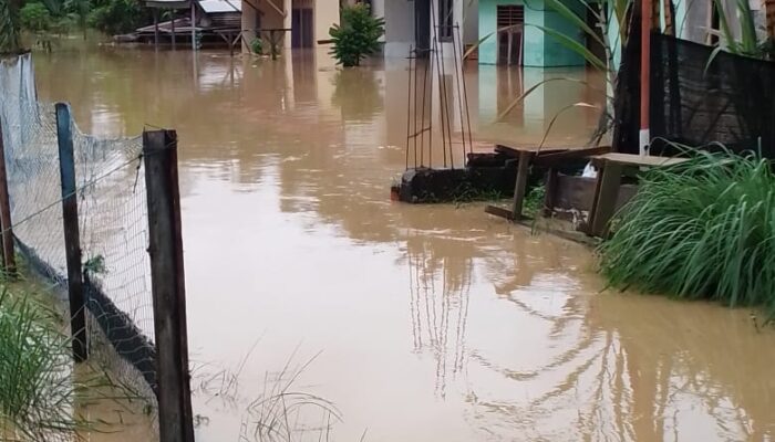 Krueng Langsa Meluap, Mulai Rendam Rumah Warga