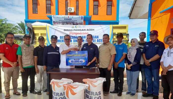 Tiga Bulan Terdampak Banjir Singkil, Gubernur Bantu 10 Ton Beras
