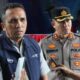 Pj. Wali Kota Sabang dan Kapolres Sabang memberikan keterangan pers di Pos Pengamanan Natal dan Tahun baru Sabang.(Waspada/Ist)