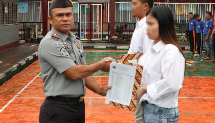 56 Napi Rutan Tarutung Dan 73 WBP Lapas Siborongborong Dapat Remisi Khusus Natal