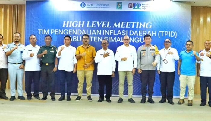 Hadiri Rakor TPID, Bupati Simalungun Harap Nataru Aman Dan Nyaman