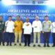 Wakil Bupati Simalungun H.Zonny Waldi saat mengikuti rakor High Level Meeting (HLM) TPID Kabupaten Simalungun, di ruang rapat Bank Indonesia cabang Pematangsiantar, Sumut, Rabu.(06/12).(Waspada/ist).