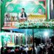 Tabligh Akbar dalam rangka memperingati Maulid Nabi Besar Muhammad Saw, di Balai Pengajian Darul Jannah Gampong Sungai Pauh Tanjong Kecamatan Langsa Barat, Rabu (6/12) malam. Waspada/Munawar