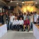 Kepala Bea Cukai Langsa, Sulaiman, berforo bersama dengan para pengguna jasa serta insan pers dalam wilayah Kota Langsa, pada peringatan Hari Anti Korupsi Sedunia (Hakordia) tahun 2023, di Rangkang Kupi, Kamis (7/12). Waspada/Rapian