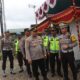 Kapolres Langkat AKBP Faisal Rahmat HS, SIK. SH. MH cek dan pantau kesiapan pos pelayanan Operasi Kepolisian Terpusat Lilin 2023 di Jajaran wilayah hukum Polres Langkat, Senin  (25/12/2023) pukul 10.30 WIB. Waspada/ist 