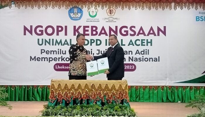 Ngopi Kebangsaan Unimal – DPD IKAL Aceh, Diskusikan Soal Pemilu