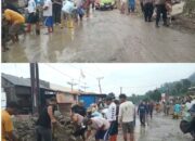 Peduli Bencana, Kapolsek Babul Makmur Lakukan Aksi Gotroy