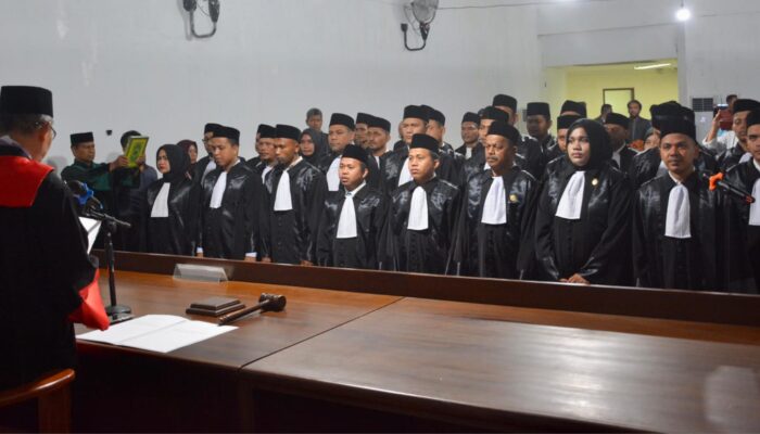 KPT BNA Mengambil Sumpah 31 Advokat KAI