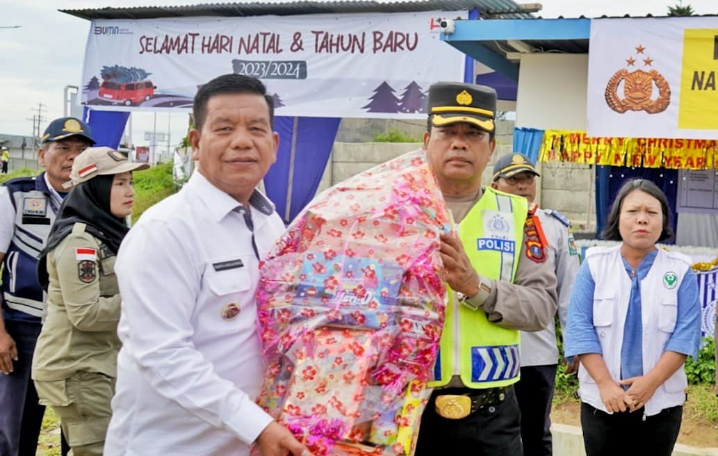 Bupati, Kapolres Bersama Forkopimda Simalungun Tinjau Pos Pam Nataru