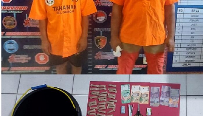 Pengedar Dan Bandar Ganja Dijebak Polisi