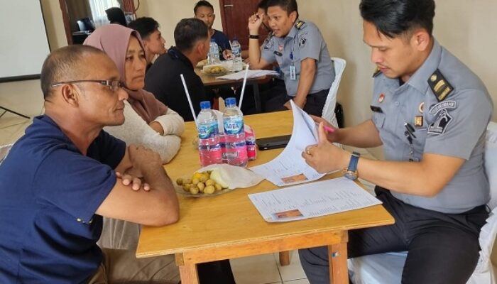 Wujudkan Hak Integrasi WBP, Bapas Banda Aceh Ambil Data Linmas