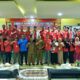 Puluhan Pemuda Aceh Besar ikut Sosialisasi Bahaya Narkoba dan Judi Online di Aula Hotel Hijrah, Lambaro, Ingin Jaya, Senin (11/12). (Waspada/Ist)