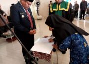 Pj Bupati Abdya Ambil Sumpah 121 Fungsional Guru