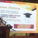 Penjabat Gubernur Aceh Achmad Marzuki saat memberikan sambutan pada jamuan makan malam bersama Peserta Kongres dan Seminar Forum Dewan Guru Besar Indonesia (FDGBI), di Anjong Mon Mata, Banda Aceh, Kamis (30/11) malam. (Waspada/Ist)