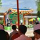 Pimpinan Dayah Modern Arun (DAMORA) Ustadz Arif Rahmatillah Jafar, Lc. Dipl. M.E.I bertausiyah di SMA Negeri 3 Putra Bangsa Aceh Utara di Lhoksukon dalam acara Peringatan Maulid Nabi Besar Muhammad SAW. Waspada/Maimun Asnawi