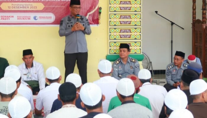 Lapas Kelas IIA Pematangsiantar Jalankan Program Tahfiz Dan Tahsin Al-Quran Bagi WBP Muslim