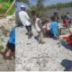 Prosesi ritual Jamu Laut di Desa Tali Air Permai, Kamis (30/11). Waspada/Ist