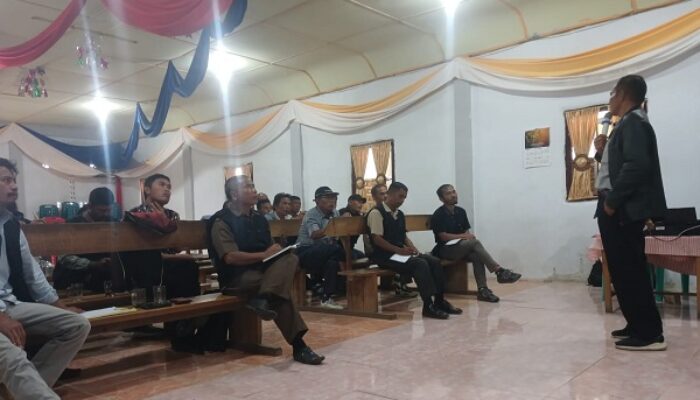 Panwaslu Lintongnihuta Gelar Rakernis Pengawasan Kampanye