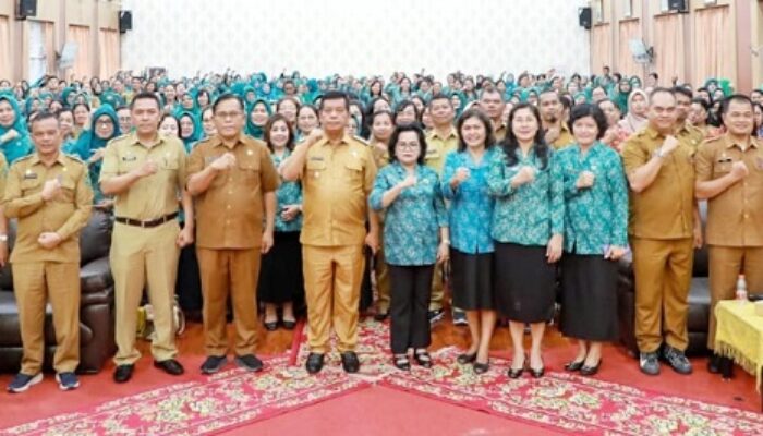 Bupati Simalungun Buka LP3PKK Dan Rakorda TP PKK