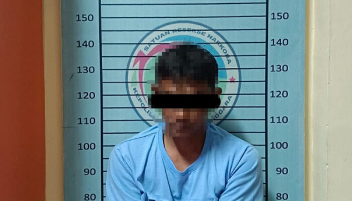Terlibat Kasus Sabu, Warga Desa Lawe Rutung Diamankan Di Mapolres Agara