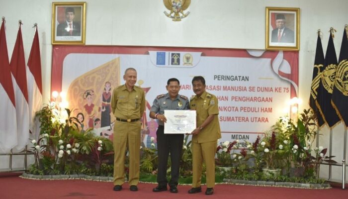 Binjai Raih Penghargaan Kota Peduli HAM