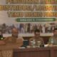 Asisten II Sekda Aceh, Ir. Mawardi, membuka acara penandatanganan MoU antara Dinas Pangan Aceh dengan PT. Pos dan PT Pema tentang Pelaksanaan Penguatan Distribusi Logistik di Hotel Grand Arabia, Banda Aceh, Sabtu (16/12). (Waspada/Zafrullah)