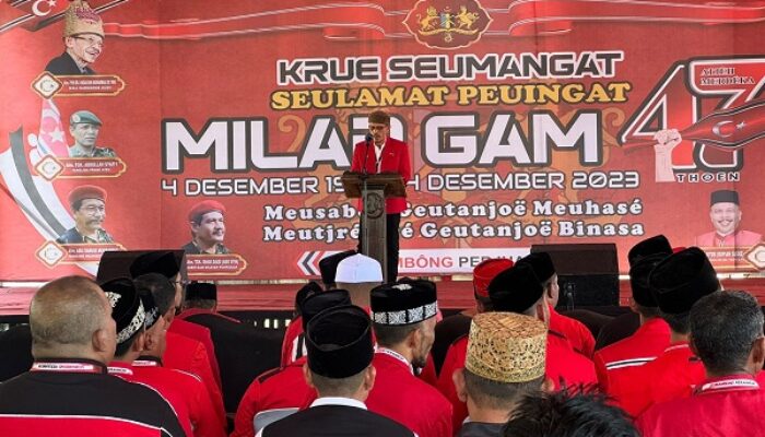 Pesan Wali Nanggroe: ‘Belajar Dan Berjuang’