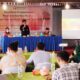 Bawaslu Kota Gunungsitoli menggelar sosialisasi peraturan dan non peraturan dalam tahapan Pemilu 2024 bertempat di Kaliki Hotel dan Resto, Sabtu (16/12). Waspada/Bothaniman Jaya Telaumbanua