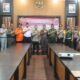 Rakor Lintas Sektoral Kab Langkat dalam rangka Operasi Kepolisian Terpusat Lilin Toba - 2023 dilaksanakan di Aula Wirasatya Polres Langkat, Kamis (21/12/2023). Waspada/ist