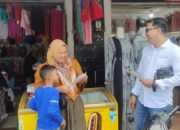 Kepala BPJamsostek Langsa Sapa Pedagang Pajak Peukan Langsa