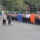 Polres Sibolga Apel Gelar Pasukan Ops Lilin Toba 2023 di Lapangan Simaremare Kota Sibolga, Kamis (21/12). Waspada/ist