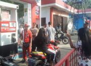 Antisipasi Kelangkaan BBM Jelang Nataru, Polsek Babul Makmur Pantau SPBU