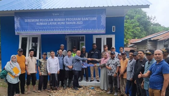 31 Rumah Bantuan Medco Rampung