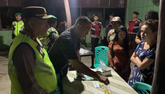 Polres Simalungun Tes Urine Pengunjung Cafe