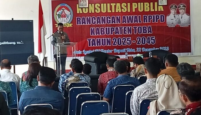 Pemkab Toba Gelar Konsultasi Publik RPJPD