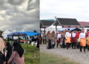 Jelang Pembukaan, Warga Padati Arena Piasan Aceh Rayeuk