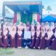 Kegiatan peringatan Maulid Nabi Muhammad Saw 1445 H/2023 M, Diniyah Ruhul Fata Gampong Alue Beurawe, Kecamatan Langsa Kota, Kota Langsa, Sabtu (23/12) malam.Waspada/Munawar