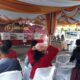 KPU Kota Gunungsitoli menggelar simulasi pemungutan dan perhitungan suara serta penggunaam aplikasi sistem informasi rekapitulasi (Sirekap) bertempat di Halaman Kantor KPU Kota Gunungsitoli, Rabu (27/12). Waspada/Bothaniman Jaya Telaumbanua