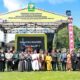 Bupati Simalungun dan seluruh Forkopimda serta Ketua TP PKK foto bersama dengan panitia Natal Oikumene, Rabu (27/12).(Waspada/ist).