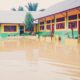 Sekolah Dasar Negeri 2 Lhoksukon tergenang banjir bandang yang melanda kecamatan itu, Minggu (24/12). Waspada/Ist