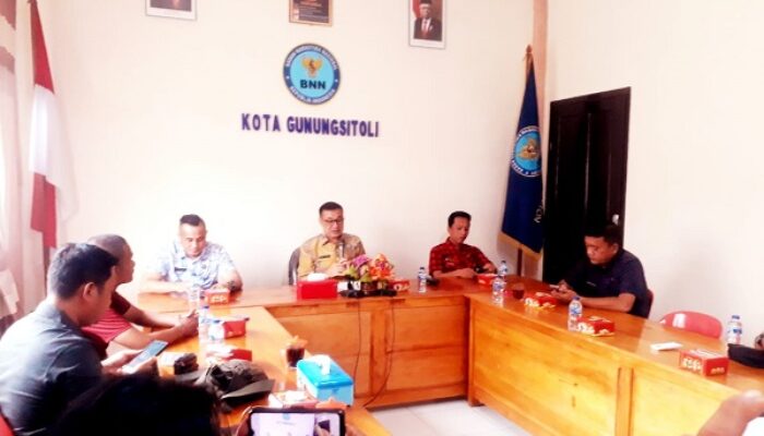 BNNK Gunungsitoli Rilis Capaian Kinerja Selama Tahun 2023