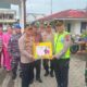Kapolres Sibolga, AKBP Taryono Raharja, bersama Forkopimda Kota Sibolga mengunjungi dan bagikan makanan kepada personel Pos Pengamanan, Pelayanan dan Pos Terpadu Operasi Lilin Toba 2023 yang ada di wilayah tersebut, Jumat (29/12). Waspada/ist