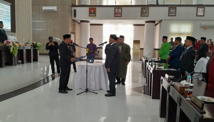 Muhibuddin, S.Hi Dilantik Menjadi Anggota DPRK Aceh Utara