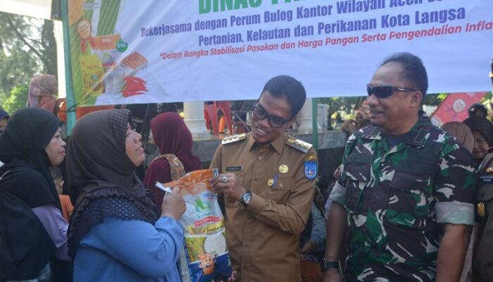 Pj Wali Kota Langsa Tinjau Bakti Sosial Kesehatan