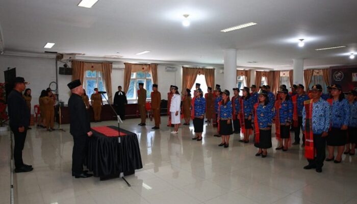 Bupati Taput Lantik 31 Pejabat Di Akhir Periode