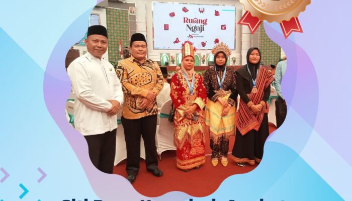 Tiga Siswa Aceh Raih Perunggu Olimpiade PAI Tingkat Nasional