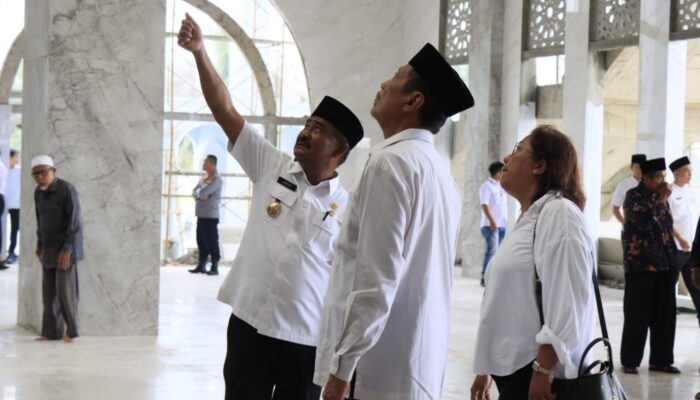 Wali Kota Binjai Tinjau Progress Pembangunan Masjid Dan Al-Quran Center Binjai