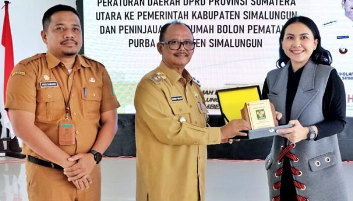 Wabup Simalungun Sambut Kunker Bapemperda DPRD Sumut